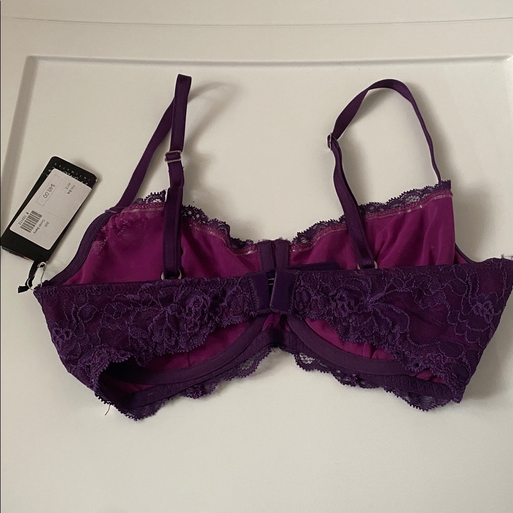 NWT Mantelle Intimates Demi Lace Bra - Picture 2 of 7